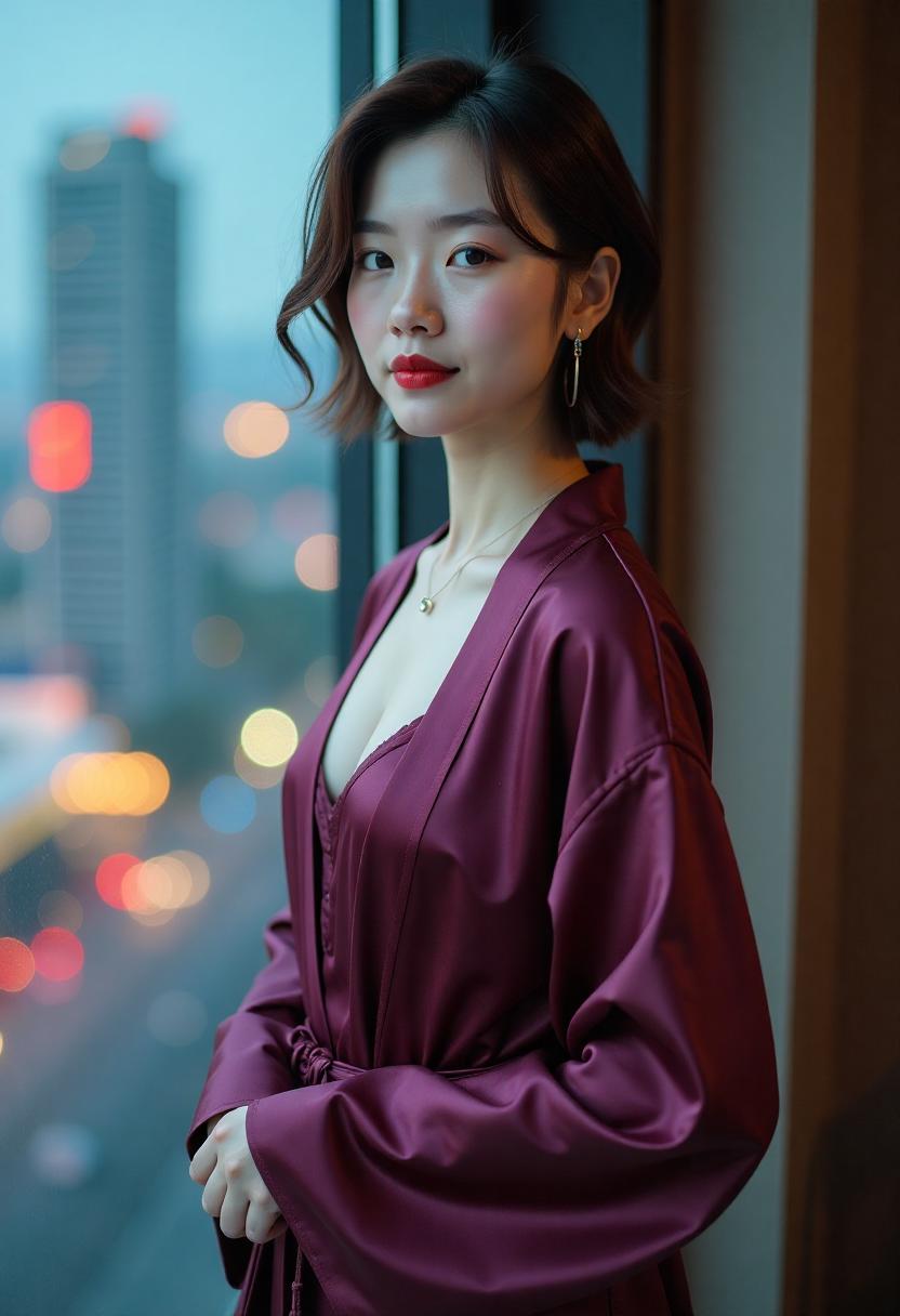 大胸姐妹通勤穿搭